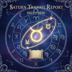 Saturn Transit Report 2025/2026